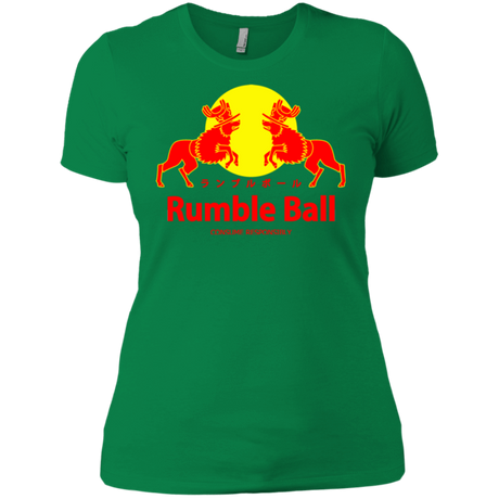 T-Shirts Kelly Green / X-Small Rumble Ball Women's Premium T-Shirt