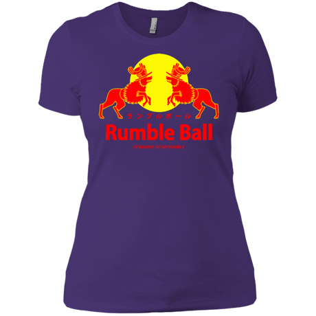 T-Shirts Purple / X-Small Rumble Ball Women's Premium T-Shirt