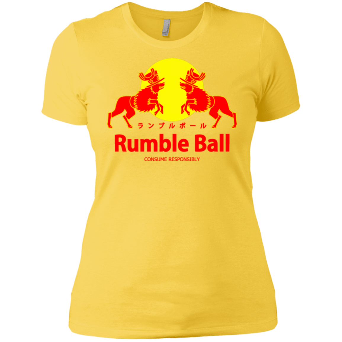 T-Shirts Vibrant Yellow / X-Small Rumble Ball Women's Premium T-Shirt