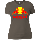 T-Shirts Warm Grey / X-Small Rumble Ball Women's Premium T-Shirt