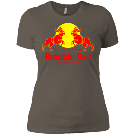 T-Shirts Warm Grey / X-Small Rumble Ball Women's Premium T-Shirt