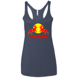 T-Shirts Vintage Navy / X-Small Rumble Ball Women's Triblend Racerback Tank
