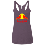T-Shirts Vintage Purple / X-Small Rumble Ball Women's Triblend Racerback Tank
