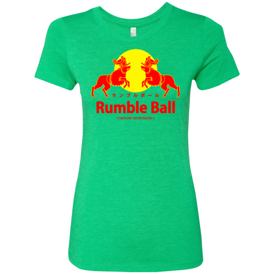 T-Shirts Envy / Small Rumble Ball Women's Triblend T-Shirt