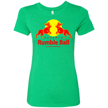 T-Shirts Envy / Small Rumble Ball Women's Triblend T-Shirt