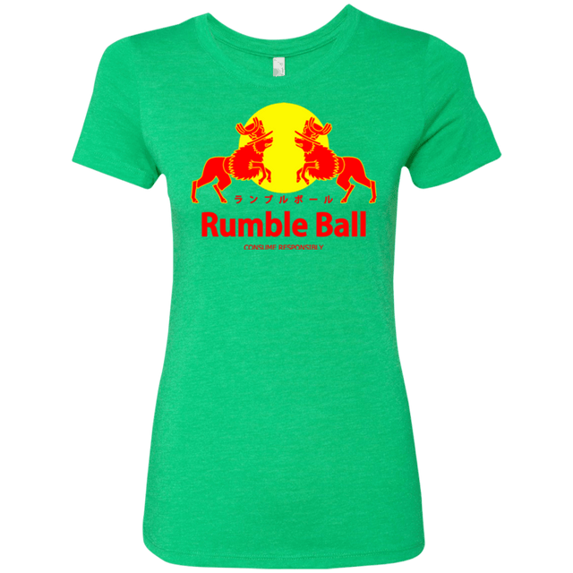 T-Shirts Envy / Small Rumble Ball Women's Triblend T-Shirt