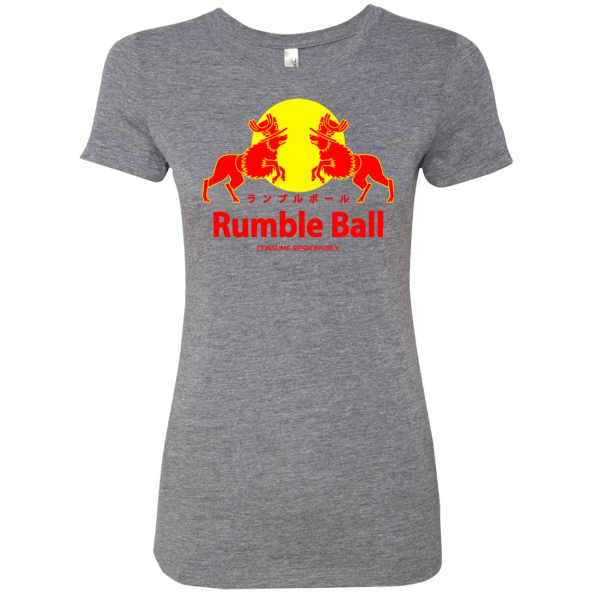 T-Shirts Premium Heather / Small Rumble Ball Women's Triblend T-Shirt