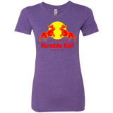 T-Shirts Purple Rush / Small Rumble Ball Women's Triblend T-Shirt