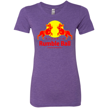 T-Shirts Purple Rush / Small Rumble Ball Women's Triblend T-Shirt