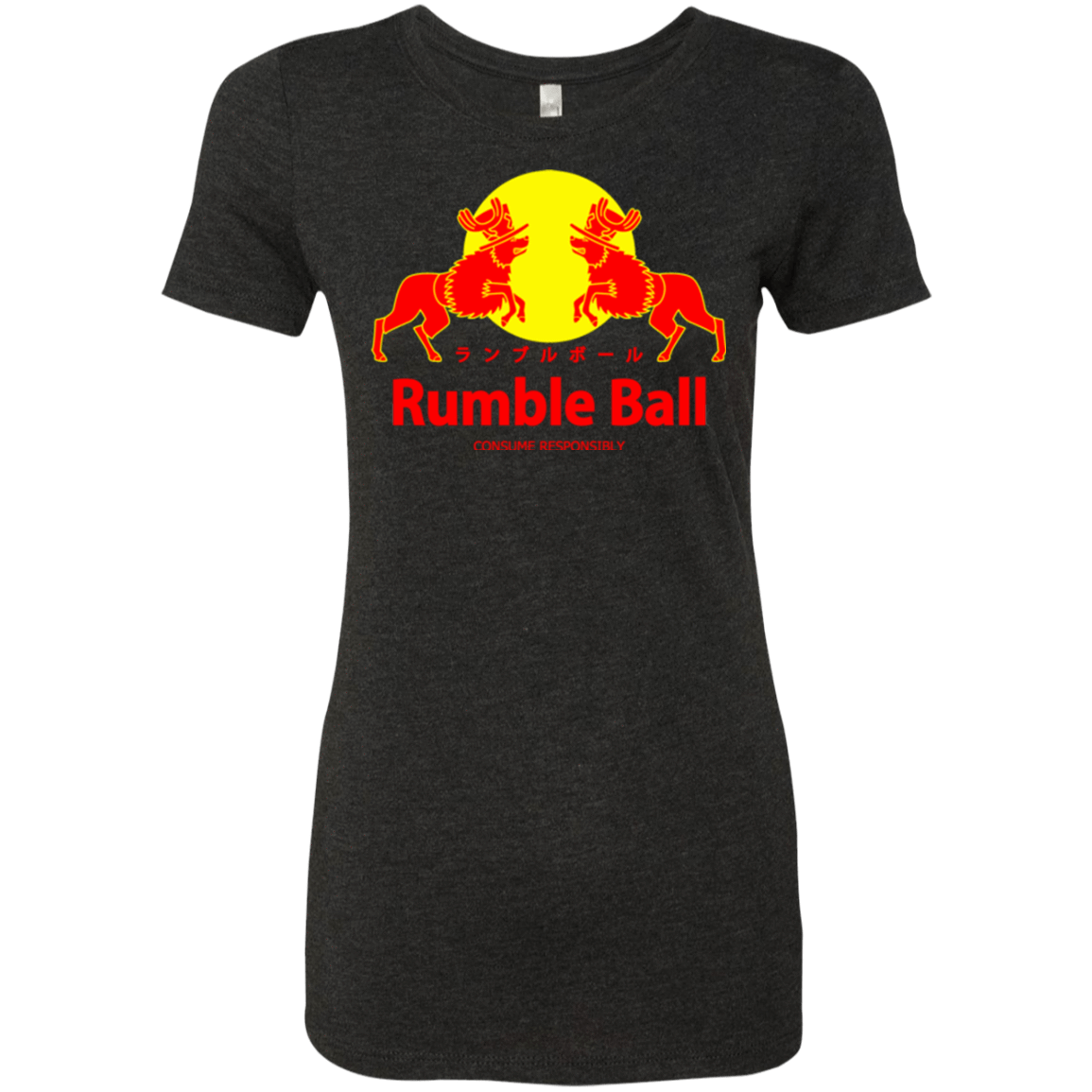 T-Shirts Vintage Black / Small Rumble Ball Women's Triblend T-Shirt
