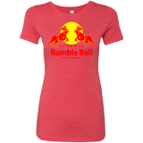 T-Shirts Vintage Red / Small Rumble Ball Women's Triblend T-Shirt