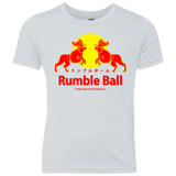T-Shirts Heather White / YXS Rumble Ball Youth Triblend T-Shirt