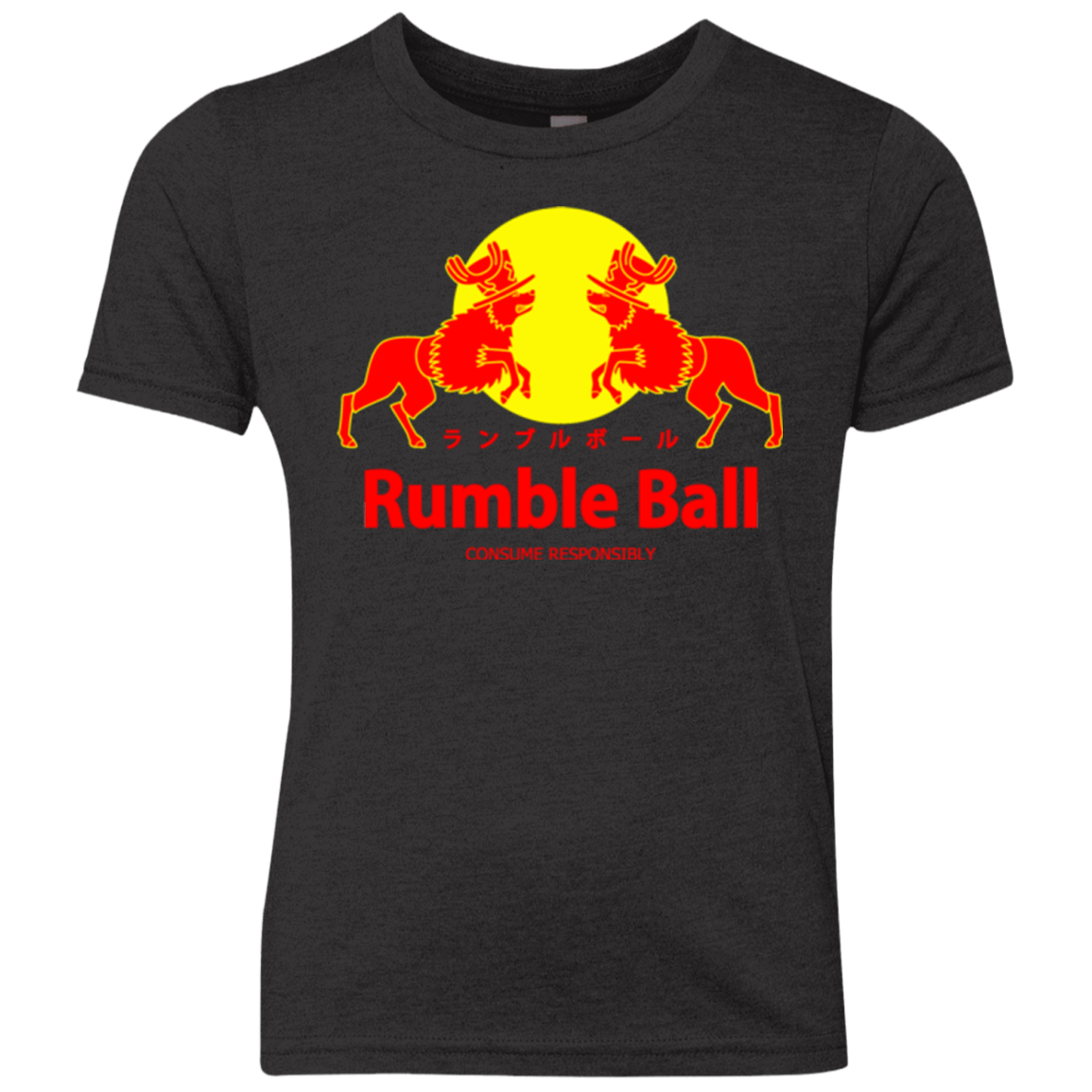 T-Shirts Vintage Black / YXS Rumble Ball Youth Triblend T-Shirt