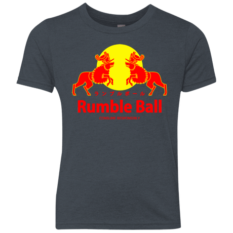 T-Shirts Vintage Navy / YXS Rumble Ball Youth Triblend T-Shirt