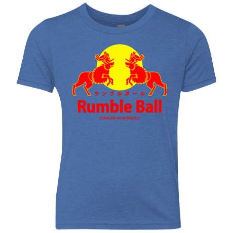 T-Shirts Vintage Royal / YXS Rumble Ball Youth Triblend T-Shirt