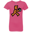 T-Shirts Hot Pink / YXS RUN Girls Premium T-Shirt