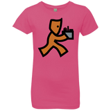 T-Shirts Hot Pink / YXS RUN Girls Premium T-Shirt