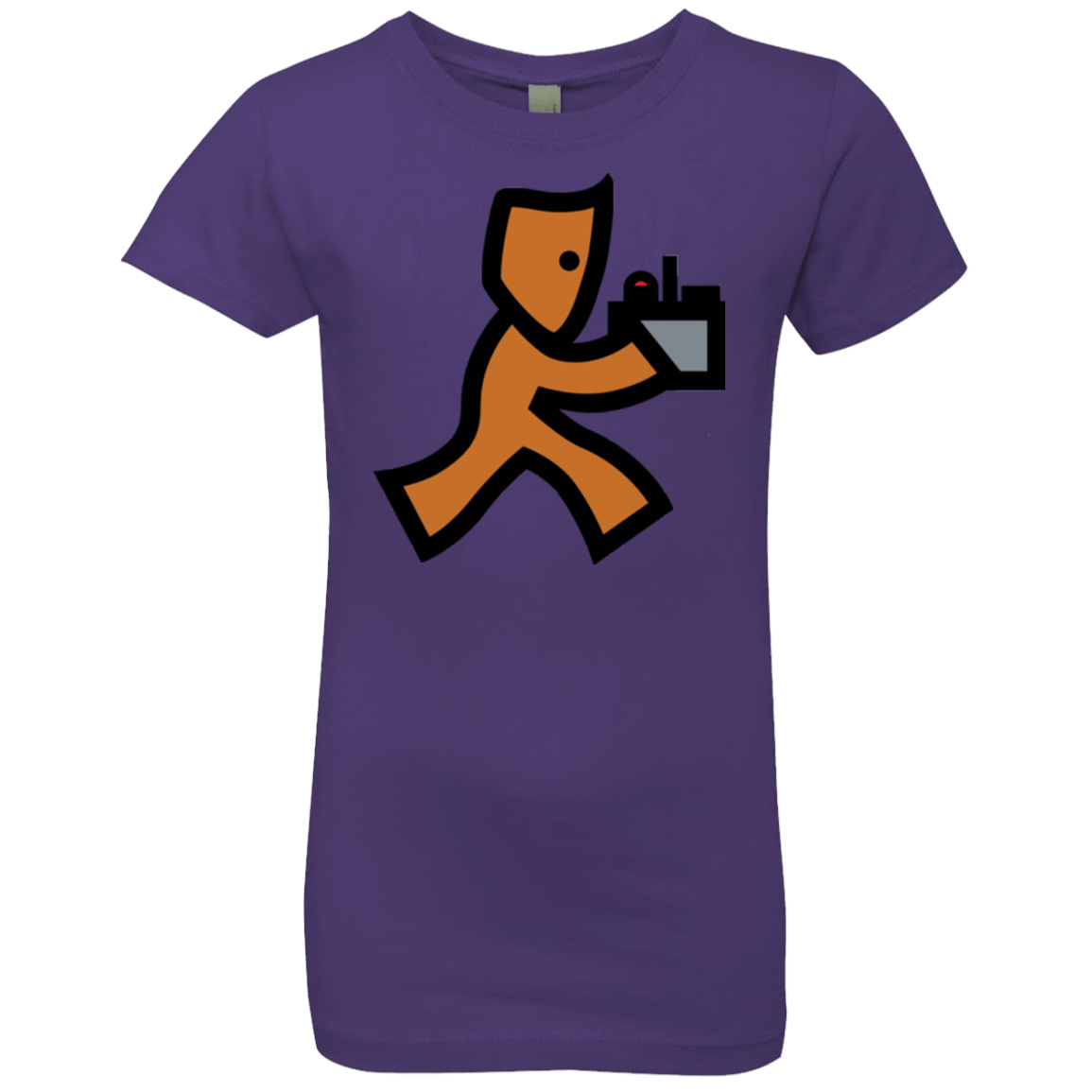 T-Shirts Purple Rush / YXS RUN Girls Premium T-Shirt