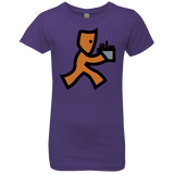 T-Shirts Purple Rush / YXS RUN Girls Premium T-Shirt