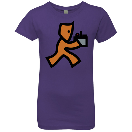 T-Shirts Purple Rush / YXS RUN Girls Premium T-Shirt