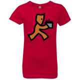 T-Shirts Red / YXS RUN Girls Premium T-Shirt