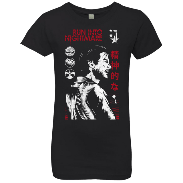 T-Shirts Black / YXS Run Into Nightmare Girls Premium T-Shirt