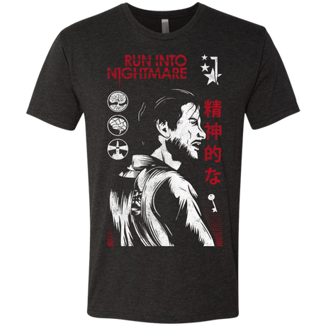 T-Shirts Vintage Black / S Run Into Nightmare Men's Triblend T-Shirt
