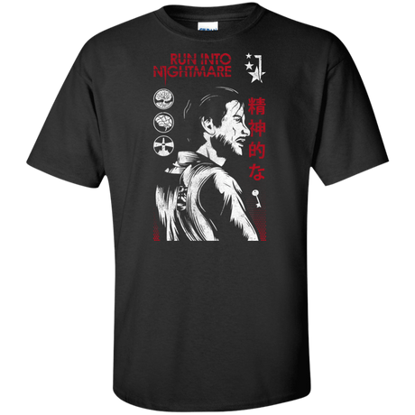 T-Shirts Black / XLT Run Into Nightmare Tall T-Shirt
