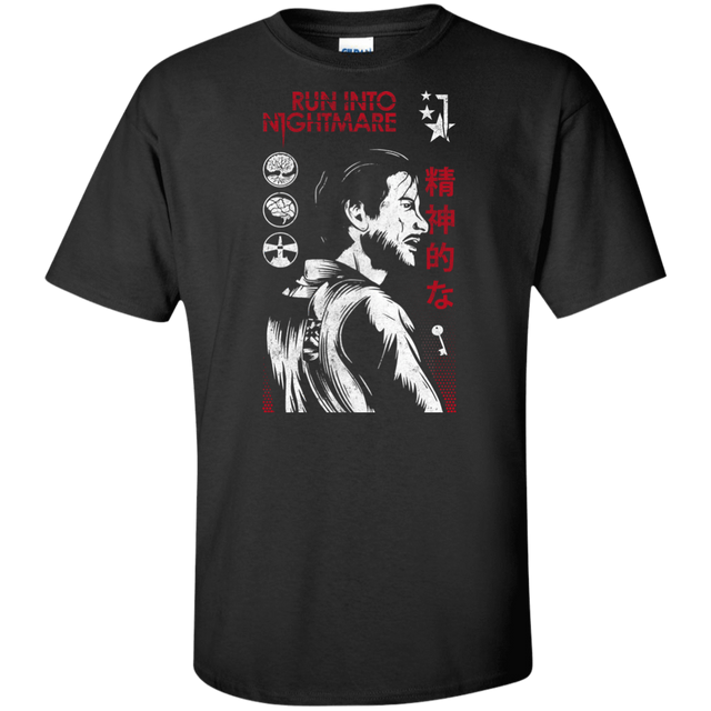 T-Shirts Black / XLT Run Into Nightmare Tall T-Shirt