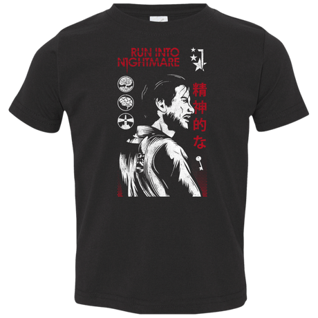 T-Shirts Black / 2T Run Into Nightmare Toddler Premium T-Shirt