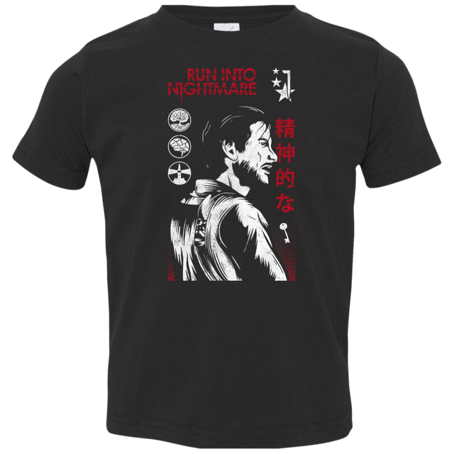 T-Shirts Black / 2T Run Into Nightmare Toddler Premium T-Shirt