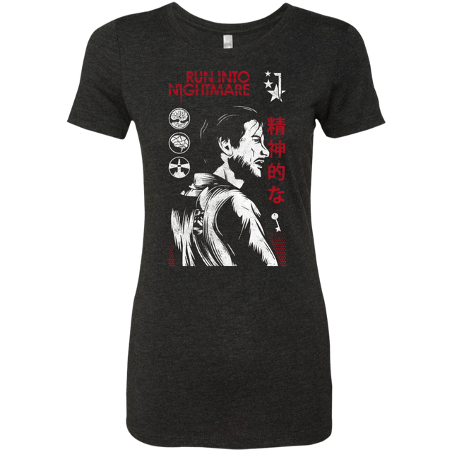 T-Shirts Vintage Black / S Run Into Nightmare Women's Triblend T-Shirt