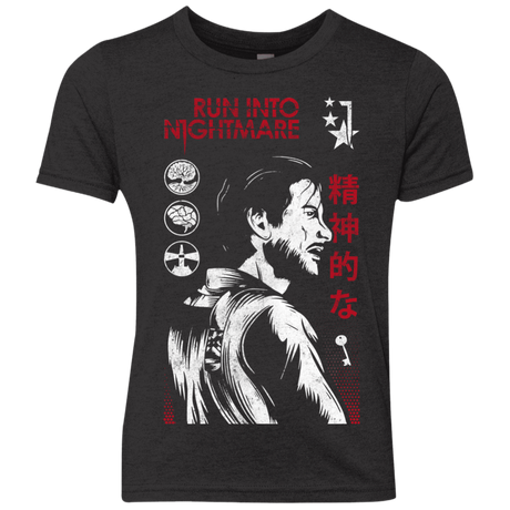 T-Shirts Vintage Black / YXS Run Into Nightmare Youth Triblend T-Shirt