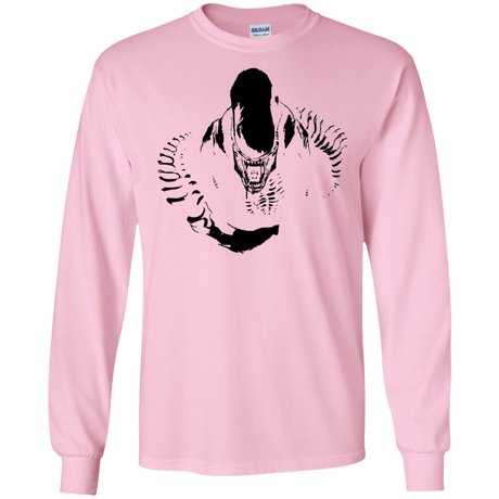 T-Shirts Light Pink / S Run Men's Long Sleeve T-Shirt