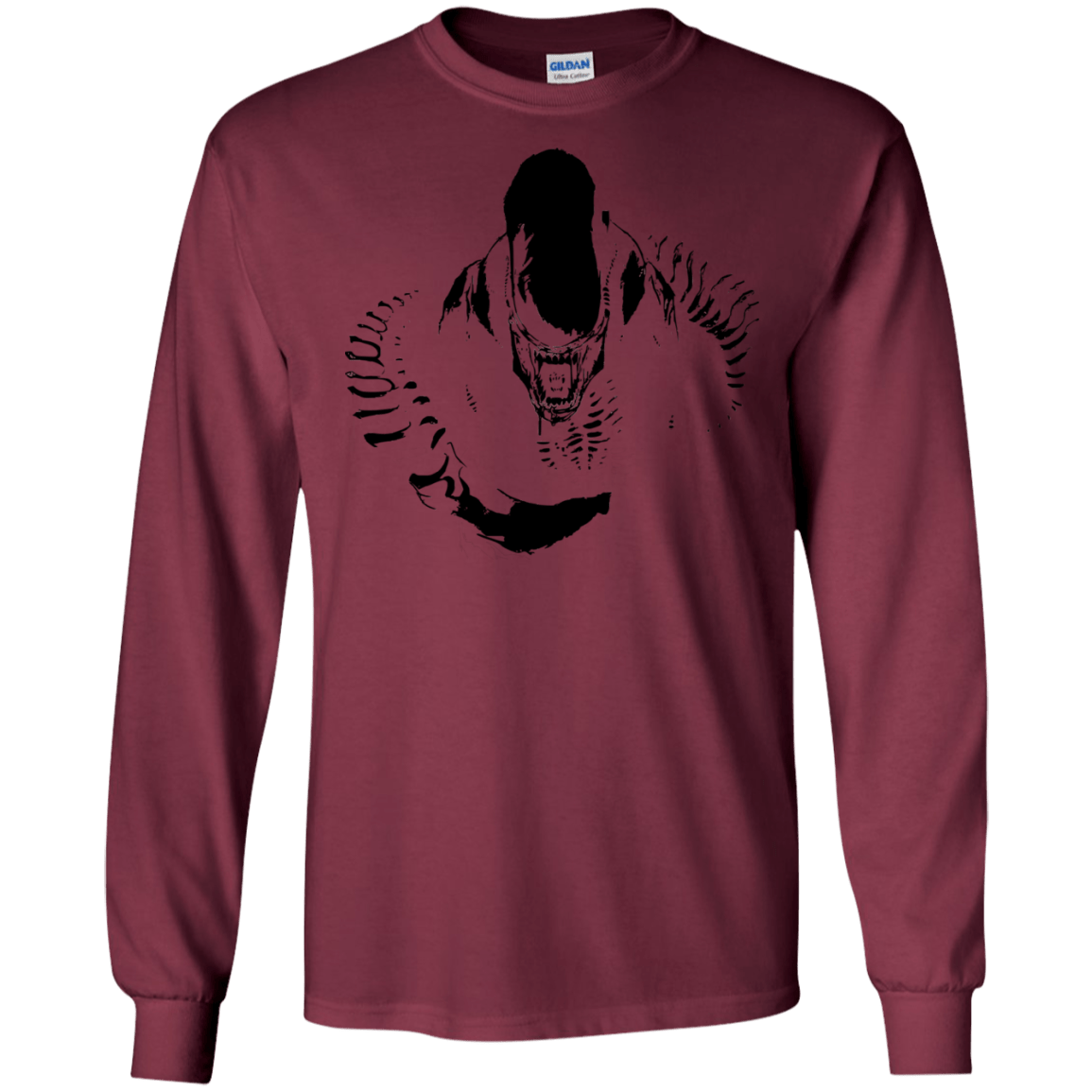 T-Shirts Maroon / S Run Men's Long Sleeve T-Shirt