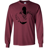 T-Shirts Maroon / S Run Men's Long Sleeve T-Shirt