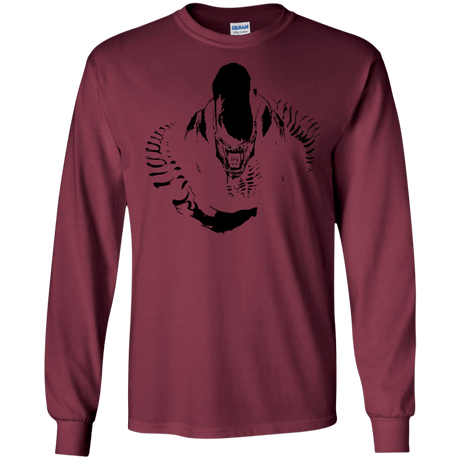 T-Shirts Maroon / S Run Men's Long Sleeve T-Shirt