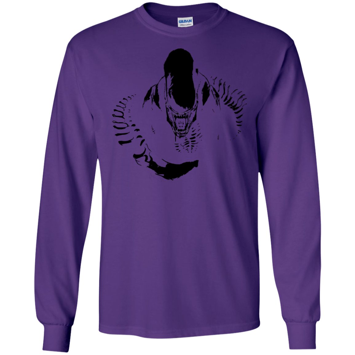 T-Shirts Purple / S Run Men's Long Sleeve T-Shirt