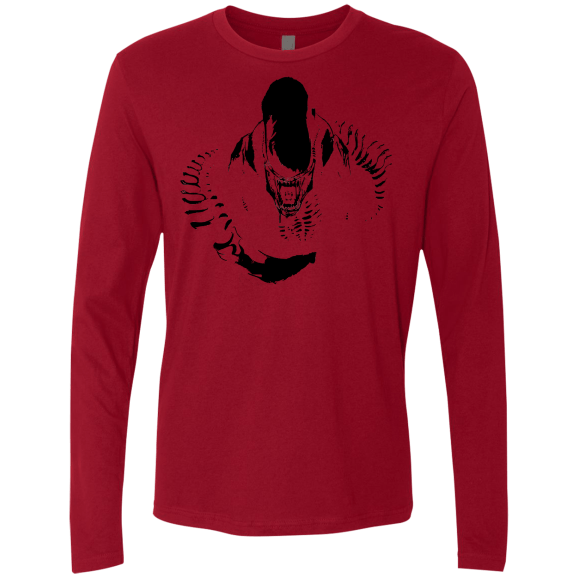 T-Shirts Cardinal / S Run Men's Premium Long Sleeve
