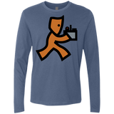 T-Shirts Indigo / Small RUN Men's Premium Long Sleeve