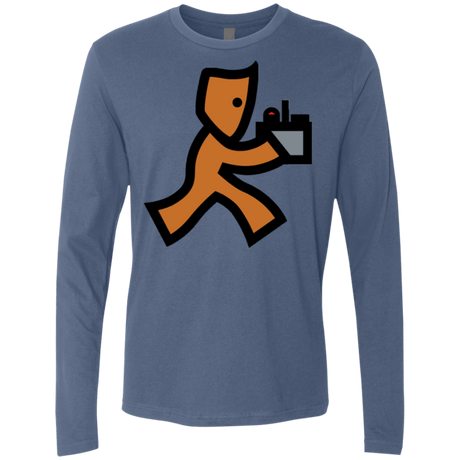 T-Shirts Indigo / Small RUN Men's Premium Long Sleeve