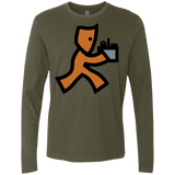 T-Shirts Military Green / Small RUN Men's Premium Long Sleeve