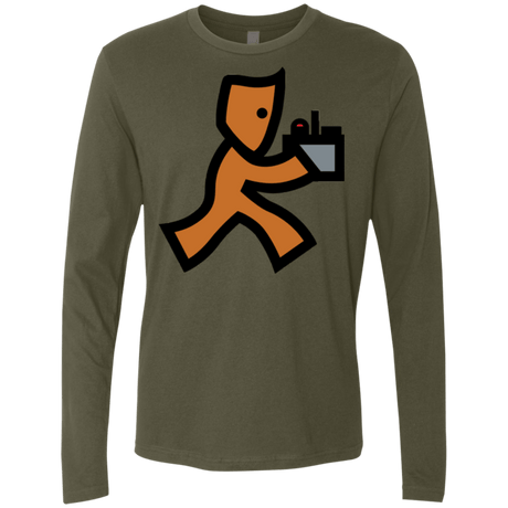 T-Shirts Military Green / Small RUN Men's Premium Long Sleeve