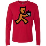 T-Shirts Red / Small RUN Men's Premium Long Sleeve