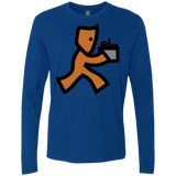T-Shirts Royal / Small RUN Men's Premium Long Sleeve