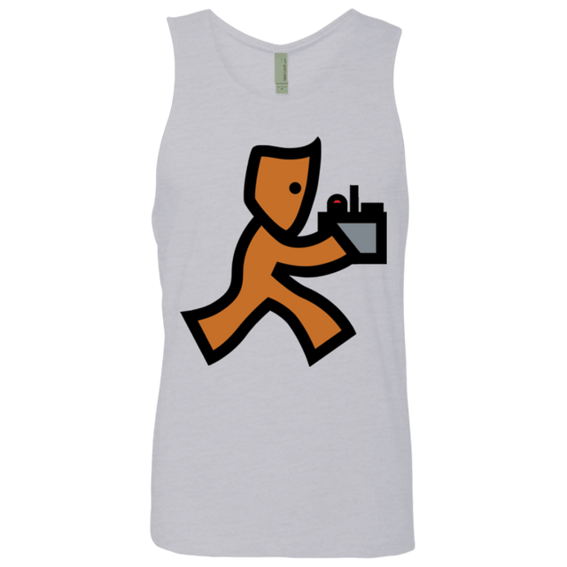 T-Shirts Heather Grey / Small RUN Men's Premium Tank Top