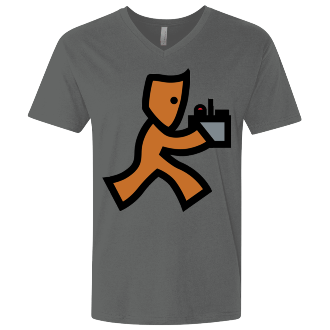 T-Shirts Heavy Metal / X-Small RUN Men's Premium V-Neck