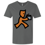 T-Shirts Heavy Metal / X-Small RUN Men's Premium V-Neck