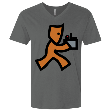 T-Shirts Heavy Metal / X-Small RUN Men's Premium V-Neck
