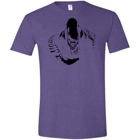 T-Shirts Heather Purple / S Run Men's Semi-Fitted Softstyle